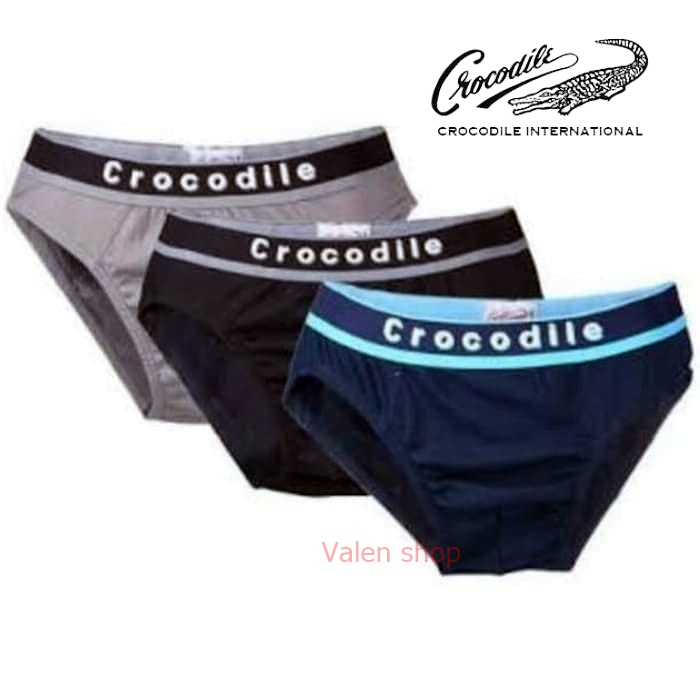 CELANA DALAM PRIA KATUN ISI 3 PCS CROCODILE Art 521-234