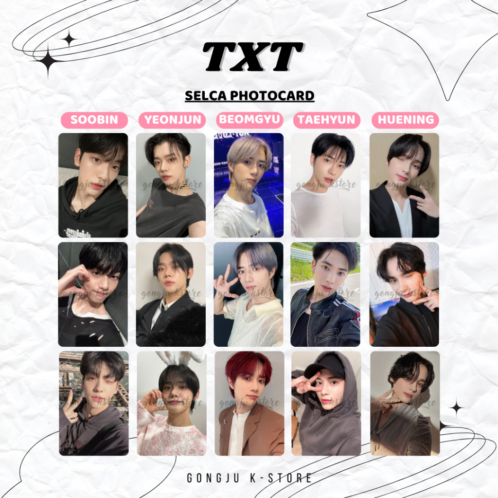 [ COD ] TXT SELCA PHOTOCARD