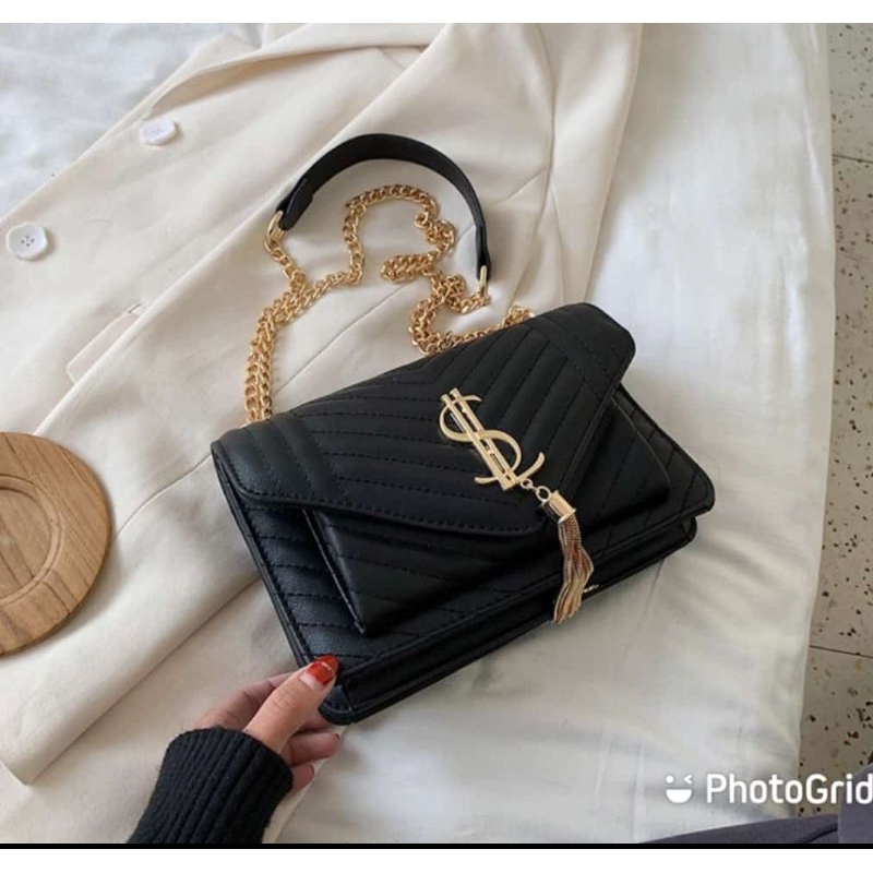 Tas Selempang Wanita Kulit Tas Wanita Simple Fashionable Tas Undangan Tas Pesta