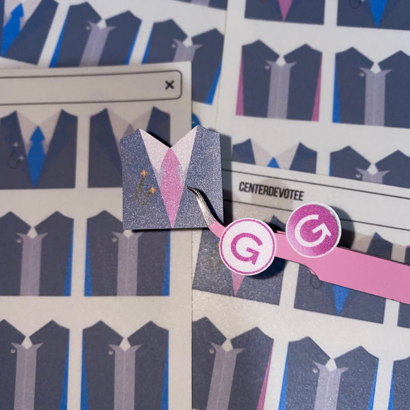 

ZEROBASEONE BOYS PLANET UNIFORM DECO STIKER BY CENTERDEVOTEE