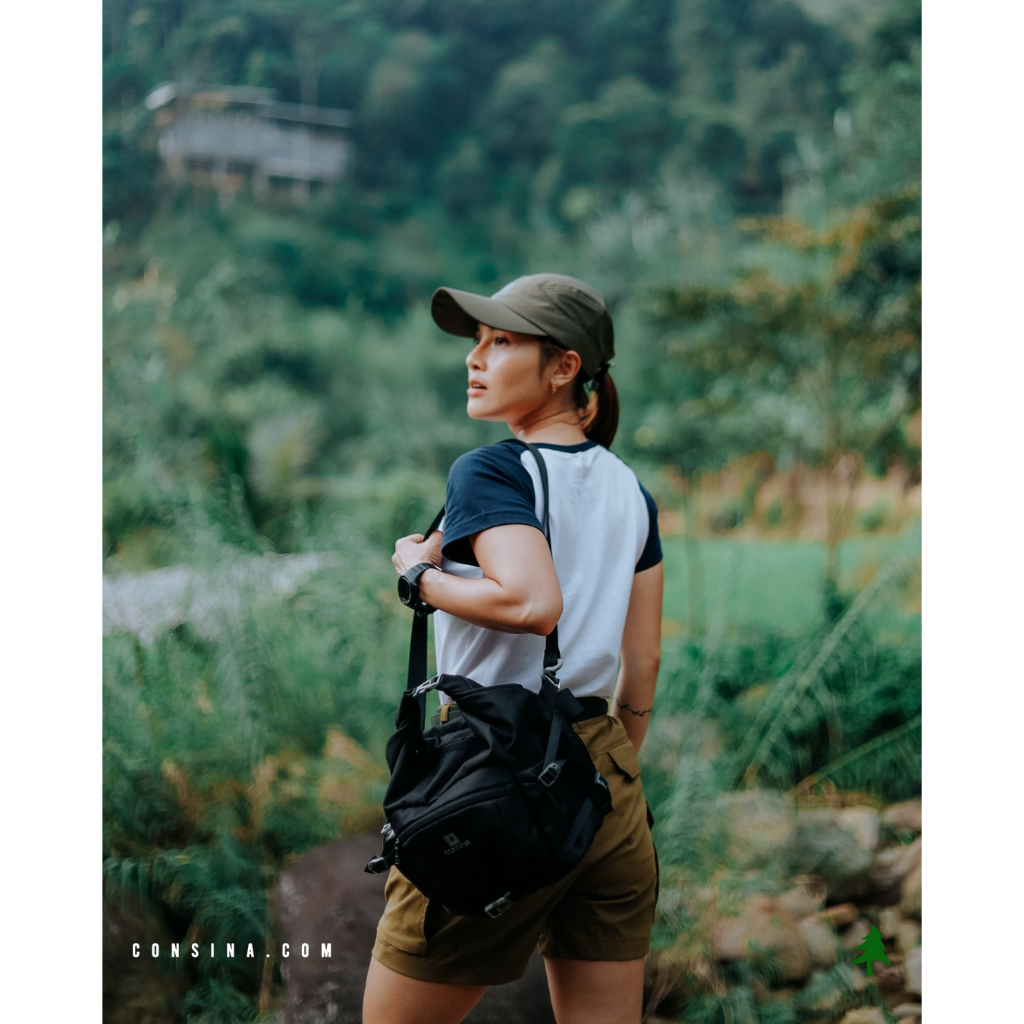 Tas Selempang Pria Wanita Consina Eindhoven Travel bag - 100% Original