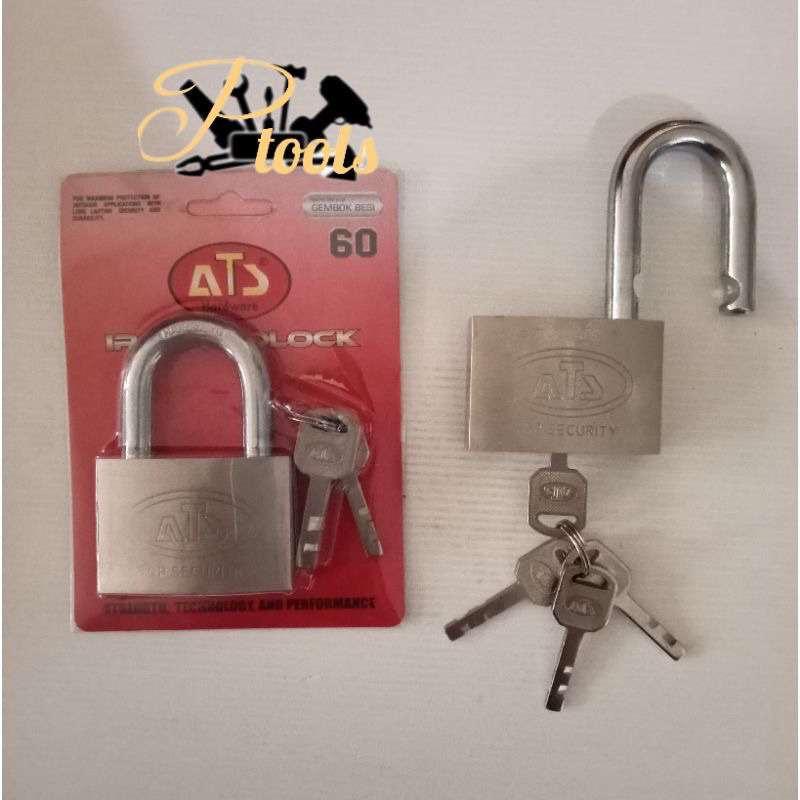 Gembok pintu Ats leher pendek 30mm - 60mm