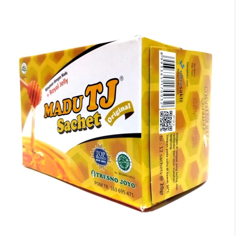 

Madu TJ Original 12 Sachet + Royal Jelly (Madu Halal)