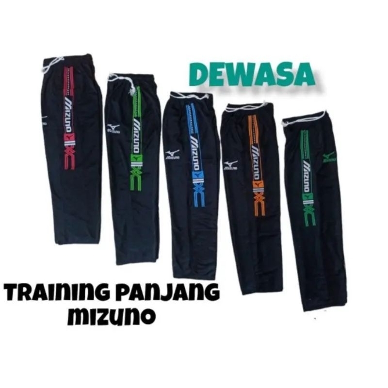 PAKET 100Rb 7pcs Celana TRAINING MIZUNO Panjang Sport Terlaris