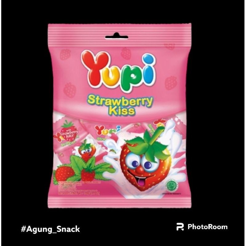 

yupi Strawberry Kis 1 pack 120gram