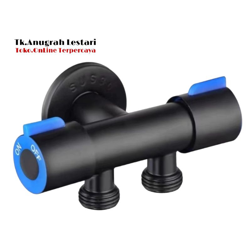 Kran cabang 2/Stop kran cabang 2 stainless