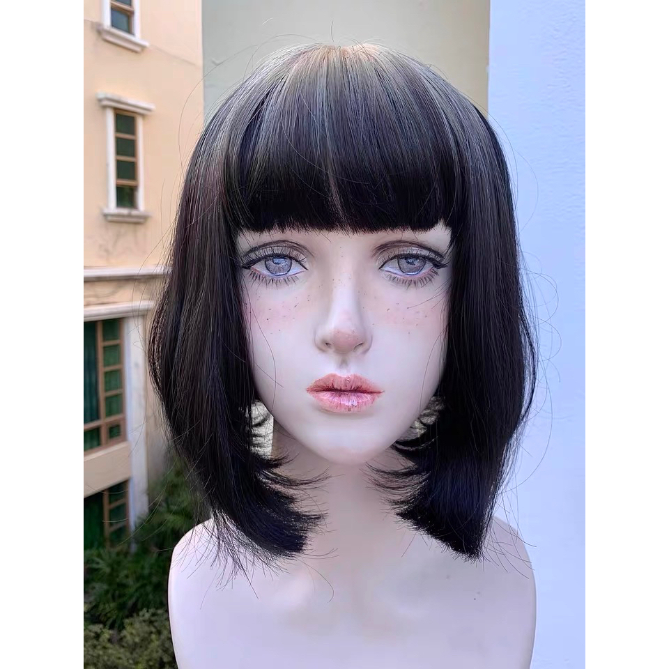 DX1219 full wig korean bobo ombre 30cm