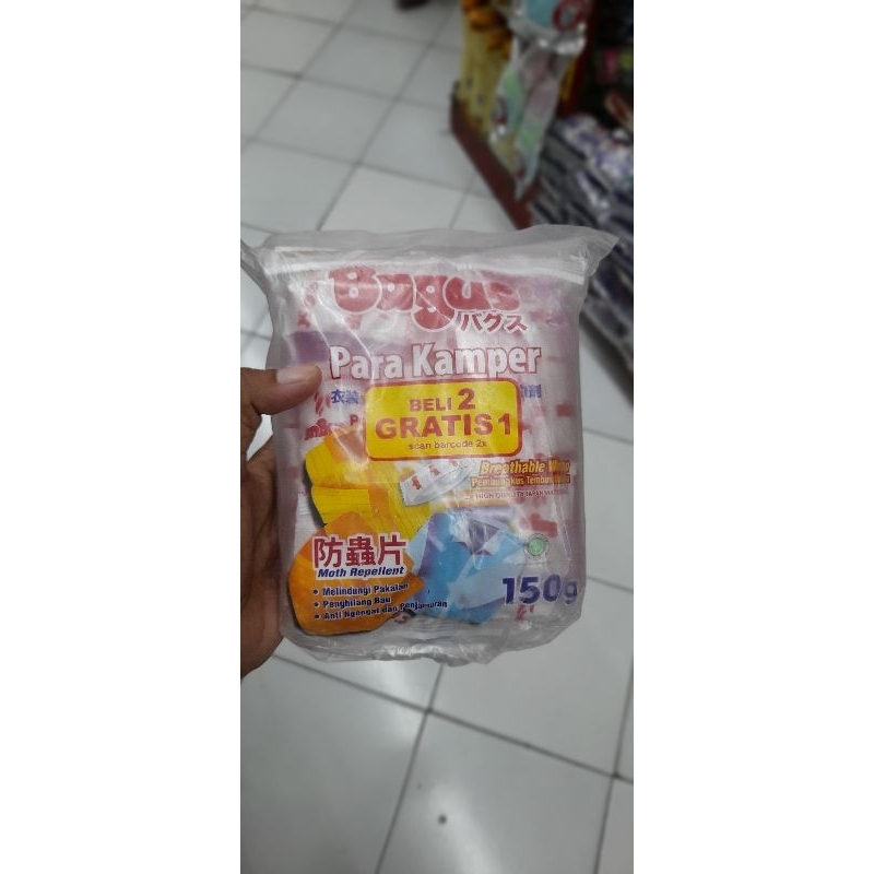 Bagus Para Kamper 150gr (Beli 2 Gratis 1)