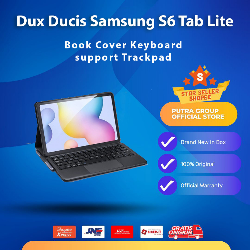 Dux Ducis BookCover Keyboard for Samsung Galaxy Tab S6 Lite Book Cover