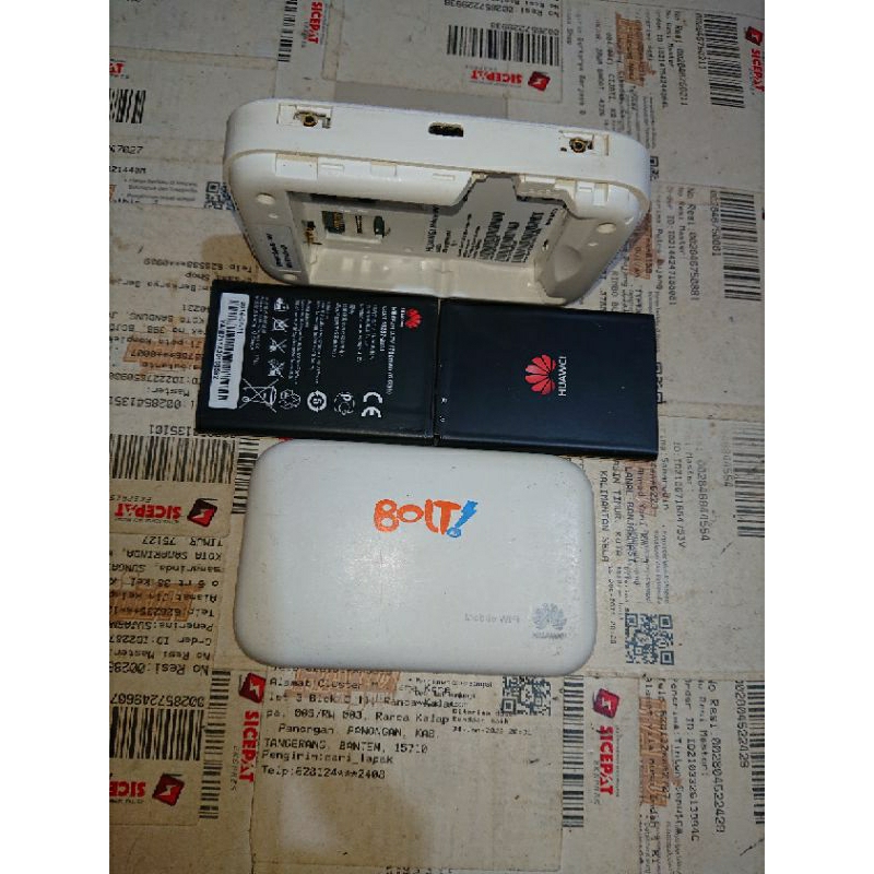 Modem Mifi Bolt Slim1 E5372s Unlock Alloprator 4G LTE 900/2100/2300 (Dapat 2 Battery 1700 Mah)