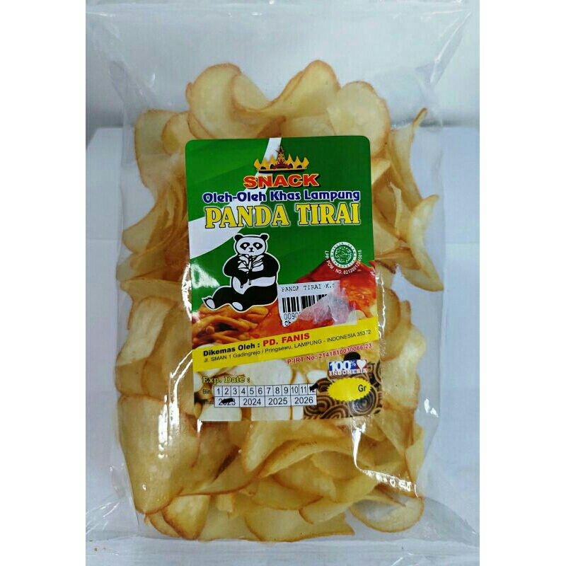 

Keripik Singkong "PANDA TIRAI" 250 gram