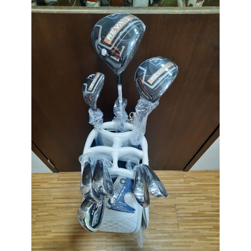 Fullset Stick Golf Callaway Ladies REVA Include Bag