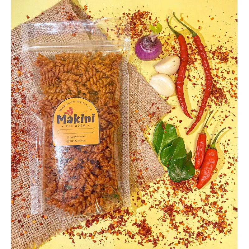 

MAKINI MAKARONI SPIRAL DAUN JERUK ENAK GURIH BIKIN NAGIH