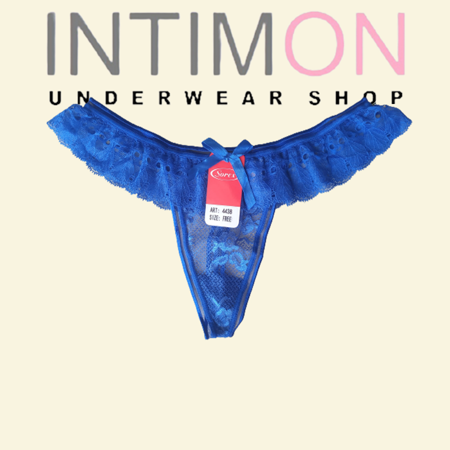 CD CELANA DALAM / G STRING WANITA SOREX 4438 SUPER SOFT BRUKAT KATUN LEMBUT UNDERWEAR PAKAIAN DALAM