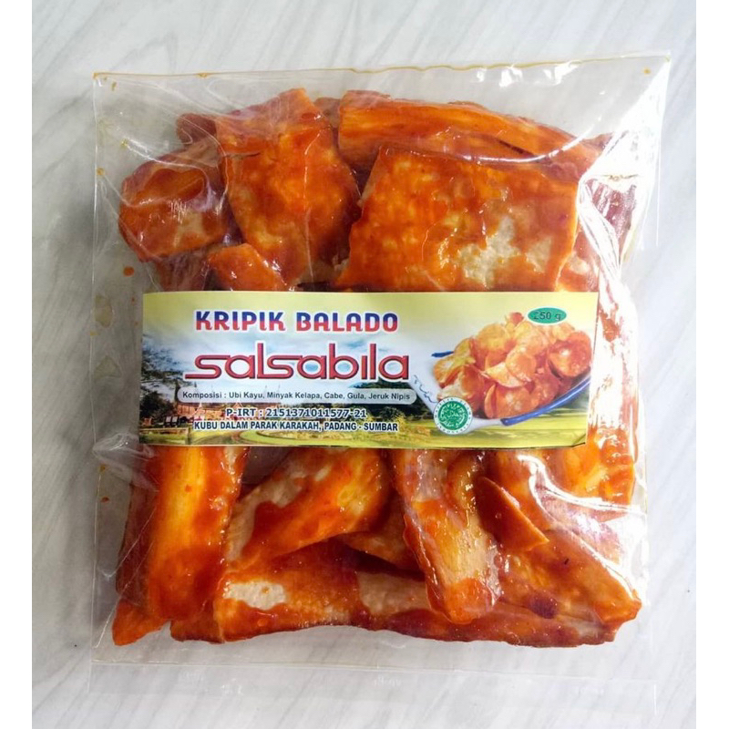 

kripik balado salsabila durian