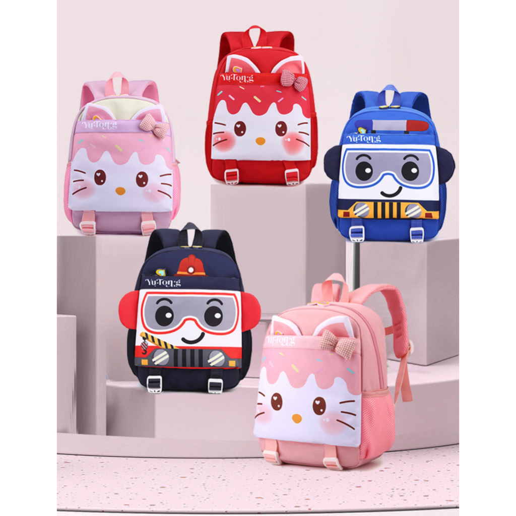 Naomi - Kitty Yutong Kid Backpack - tas ransel Anak TK Paud SD premium tas hello kitty tebal lucu