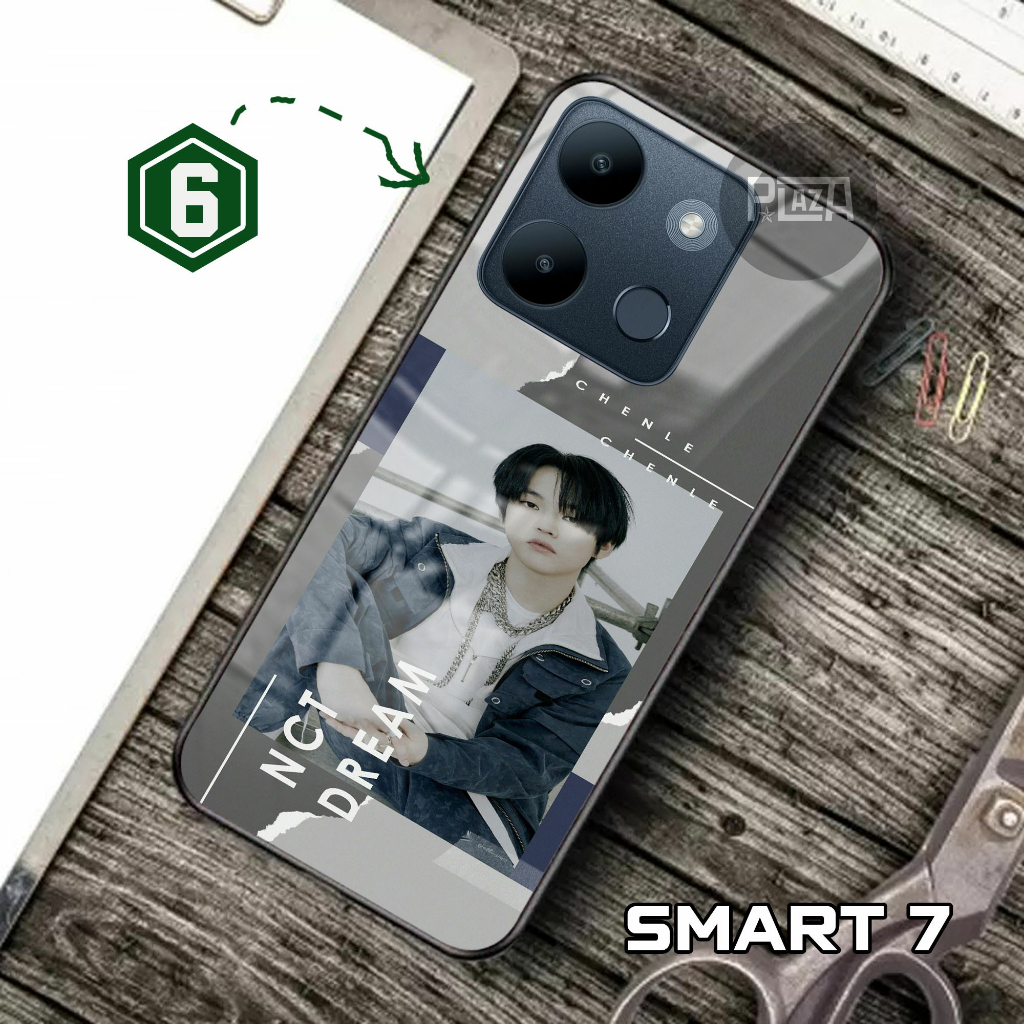 Softcase Glass Kaca NCT DREAM [K71] INFINIX SMART 7 Terbaru Casing Handphone-Pelindung Handphone-Aksesoris Handphone-Plazacase.id