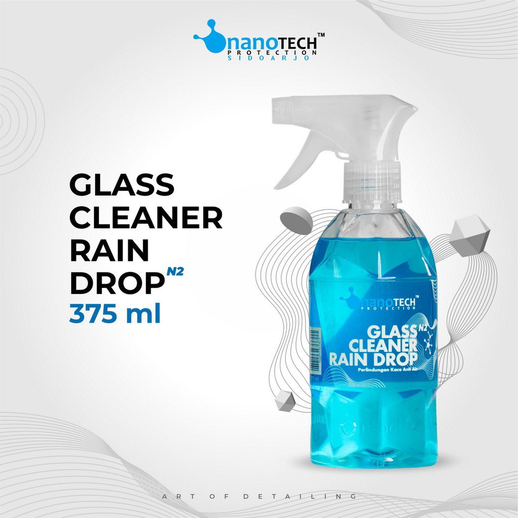 Nanotech Glass Cleaner Rain Drop Pelapis Kaca Anti Air