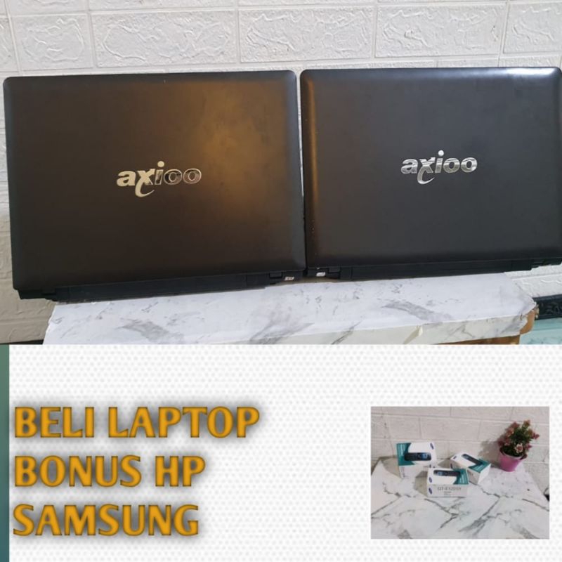 LAPTOP SECOND MURAH AXIOO NEON M7X0S | RAM 2GB | HARDISK  250Gb | LAYAR 14&quot; |  WINDOWS 7 | CUCI GUDANG