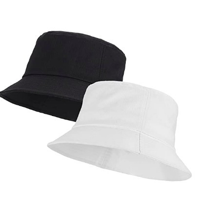 Topi Bucket Hat Dewasa Custom Bordir Nama Bahan Drill