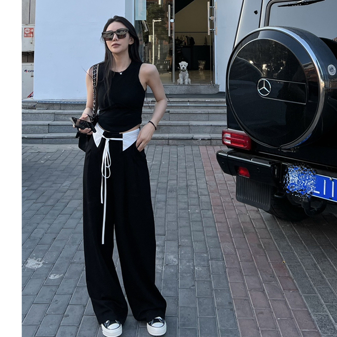 celana wanita kekinian kulot highwaist korean style celana hitam panjang wanita premium import celana pants