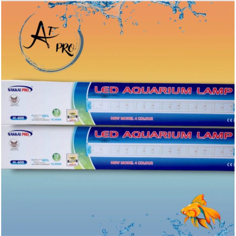 Lampu led Aquarium aquascape SAKKAI PRO H 400