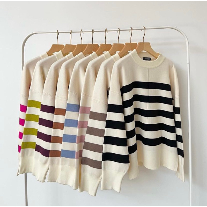 Diora sweater Gonegani black, olive