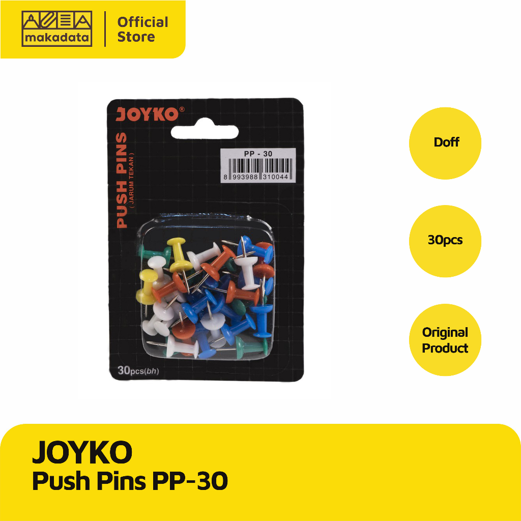 

PUSH PIN / PAKU PIN JOYKO PP-30 MURAH