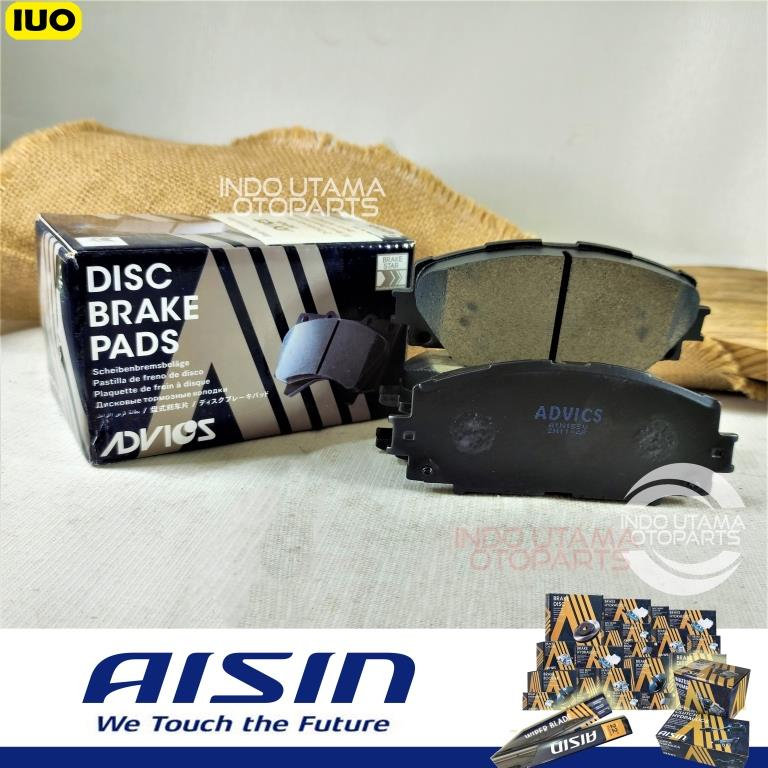 Brake Pad AISIN Yaris E Yaris G J Kampas Rem ADVICS A1N155T - ORIGINAL