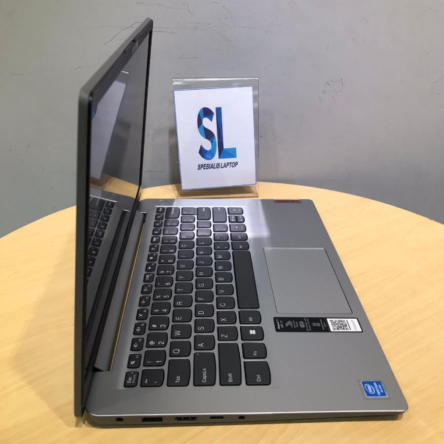 PROMO LAPTOP BARU LENOVO IDEAPAD SLIM 3i 15 N5030 RAM 4GB 512GB SSD FHD WIN11HOME GREY