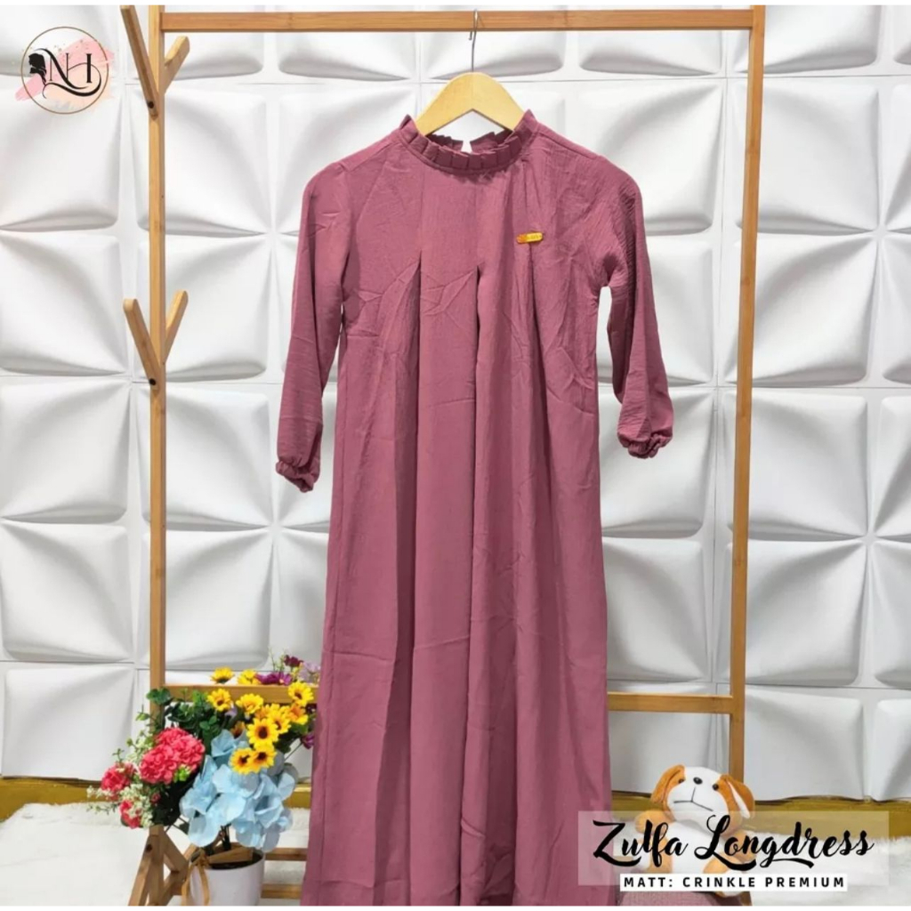 PROMO-BAJU GAMIS ANAK PREMIUM ZULFA LONGDRES ANAK BAHAN CRINKLE AIR FLOW ANAK UMUR 3-12 TAHUN GAMIS ANAK TERBARU PAKAIAN ANAK PEREMPUAN