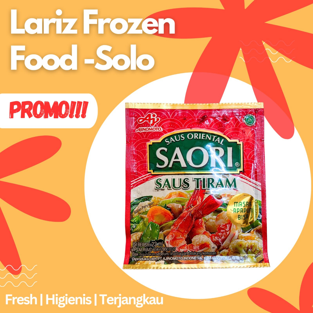 

Saori Saus Tiram Sachet 23 ml