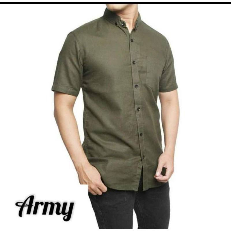 Merapi Batik - Kemeja Pria Polos