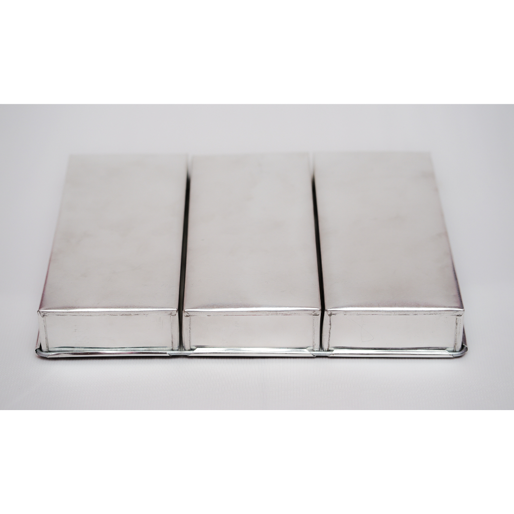 Loyang Lapis Surabaya Sekat 3 Rasa Bahan Aluminium 30x22x4cm