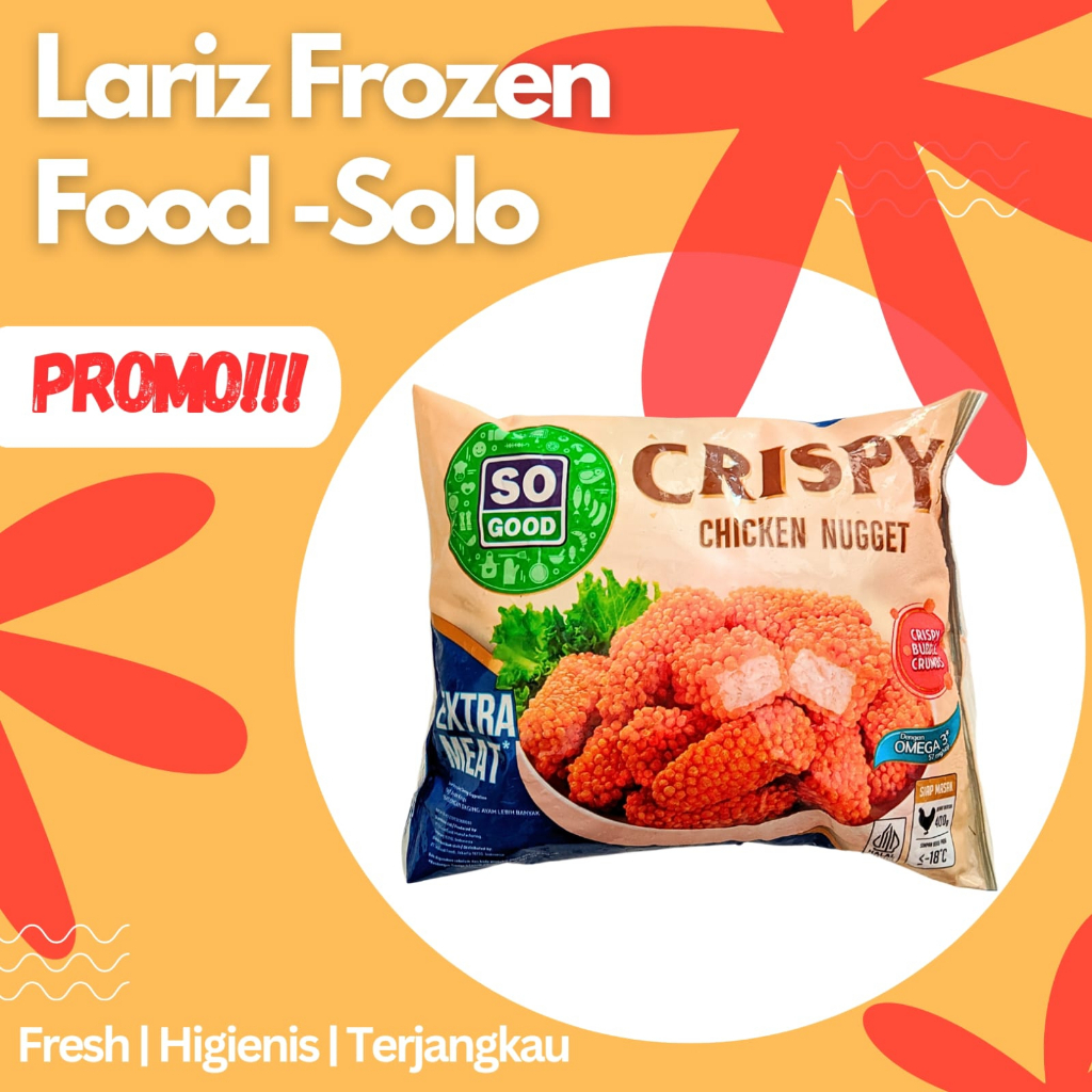 

So Good Crispy Chicken Nugget 400 Gram