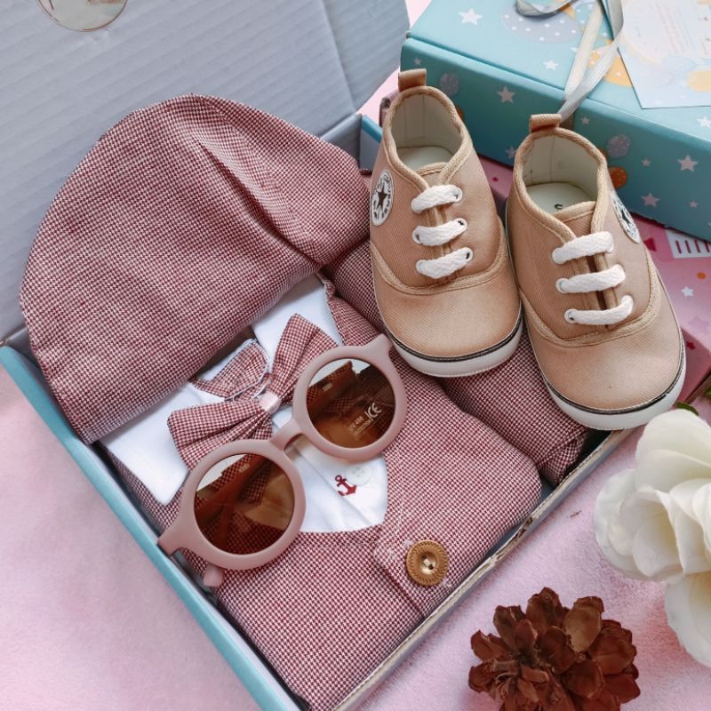Hampers Baby boy Newborn kado lahiran bayi baru lahir baju bayi cowok kantun nyaman lembut
