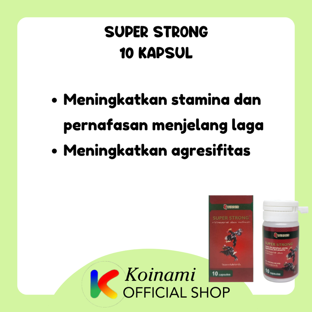 Super Strong 10 Kapsul / Super Stong / Medion