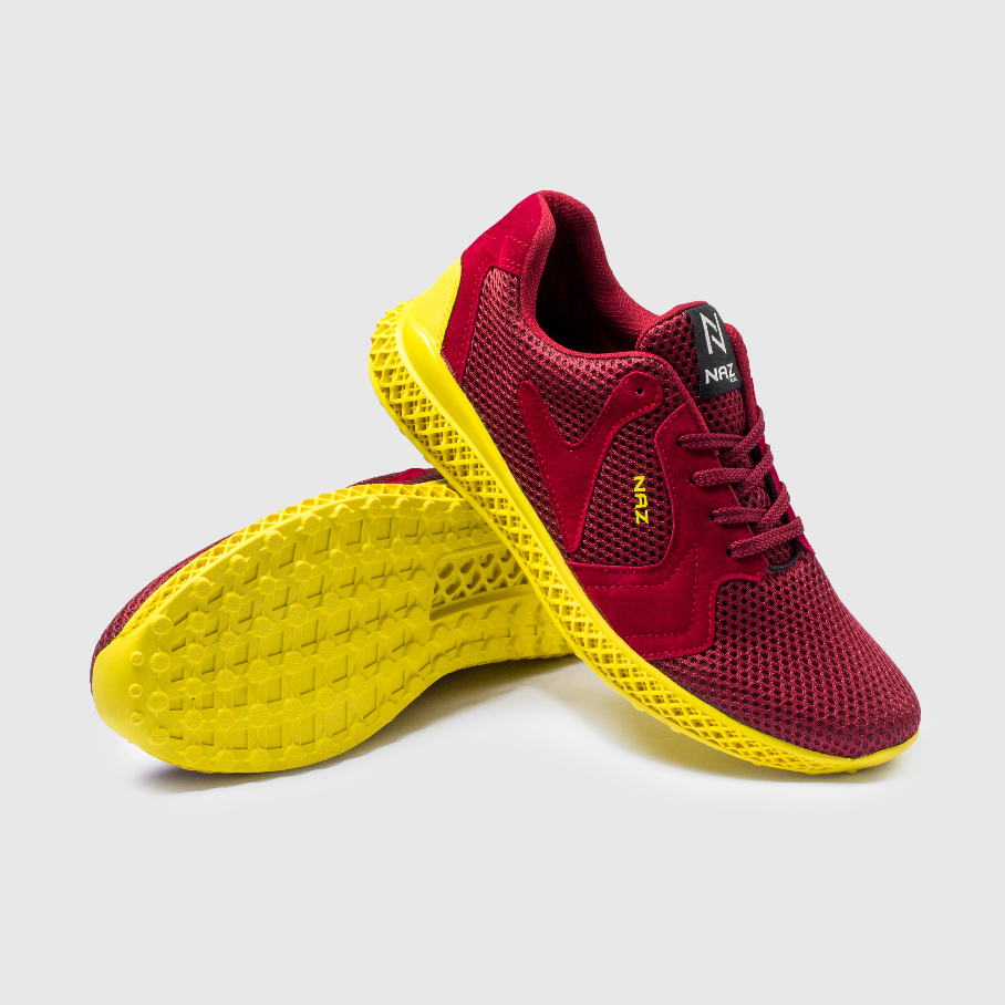 Sepatu Sneakers Pria Casual Sport Shoes Sepatu Olahraga Running Gym Santai Hangout Travelling Original Naz Dalvin Maroon