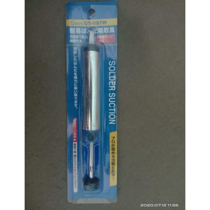 Sedotan Timah Desoldering Pump Suction Merk Osmond OS-007W