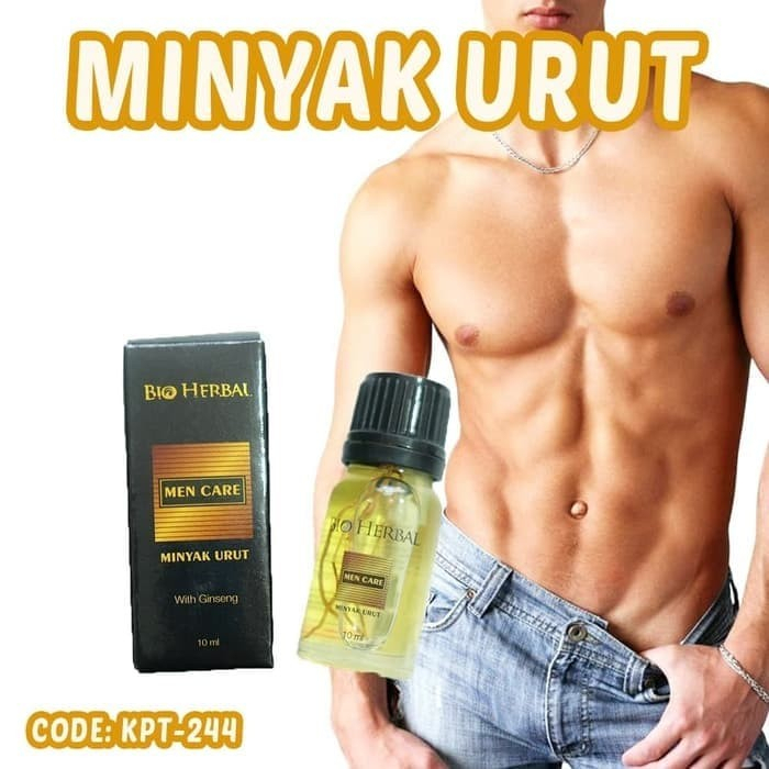 BIO HERBAL MINYAK URUT MEN CARE 10ML BPOM