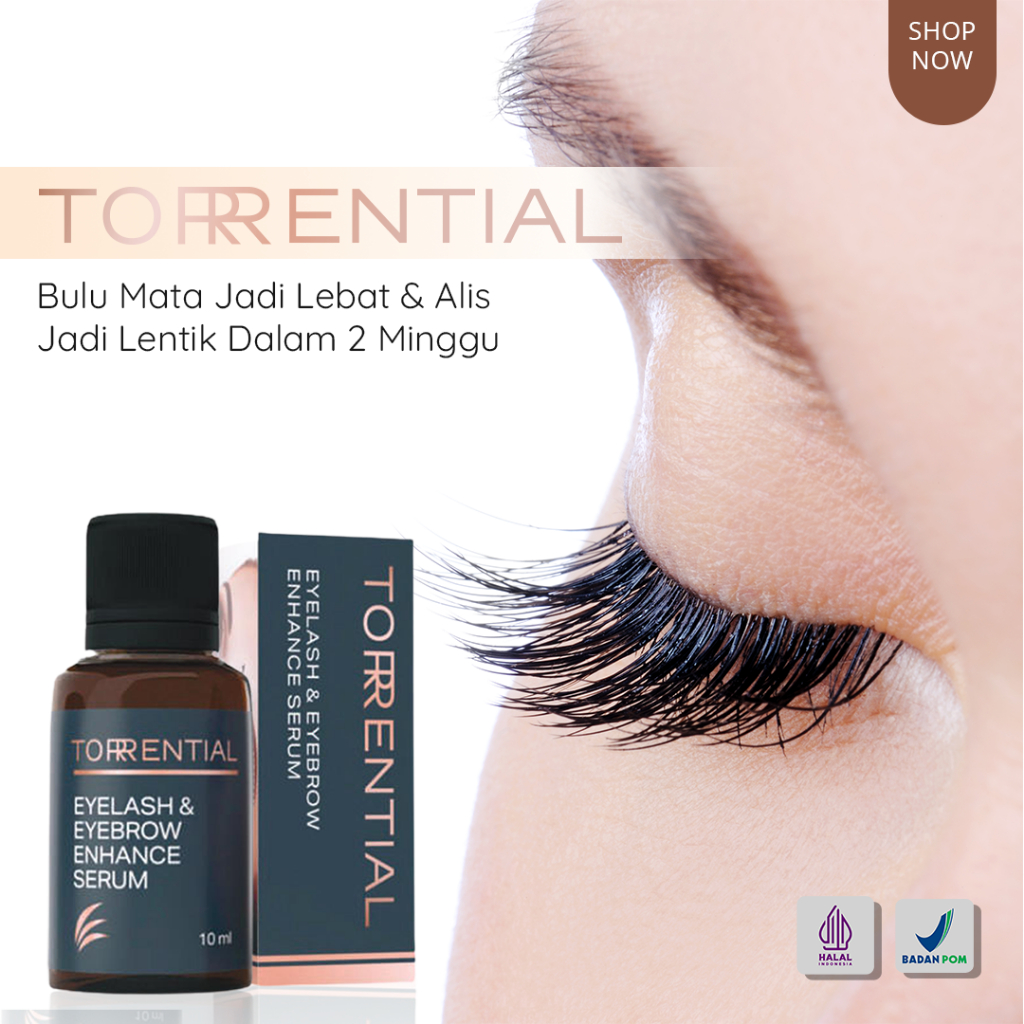 Torrential Eyelash Eyebrow Growth Serum Serum Penumbuh Bulu Mata Dan Alis Terbaik ORIGINAL