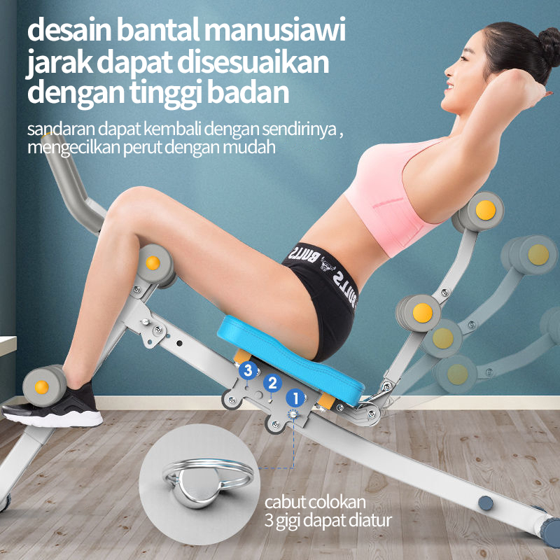 4In1 Latihan Otot Perut Perut Sit-Up/Sit-Up/Alat Latihan Kardio Home Gym /Alat Crunch