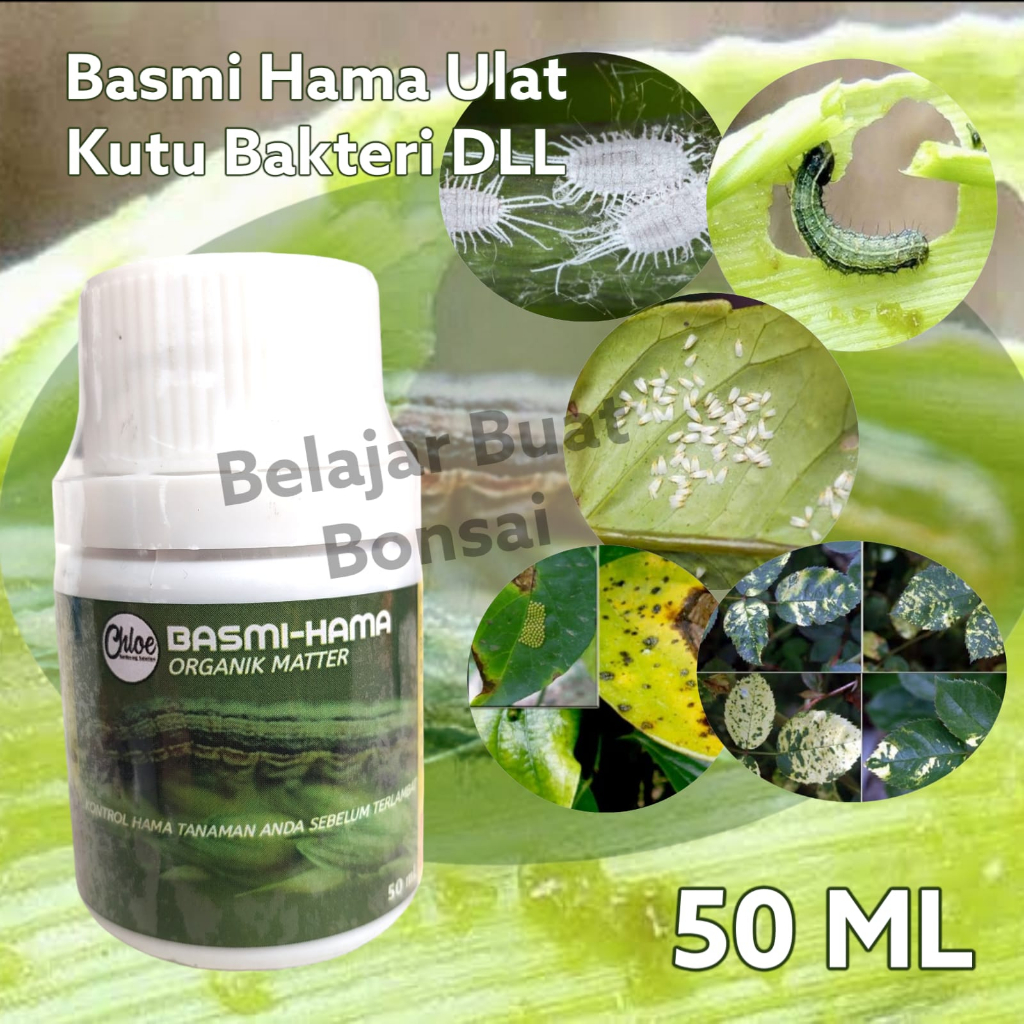 Pestisida Organik Basmi Semua Jenis Hama Tanaman 50 ML