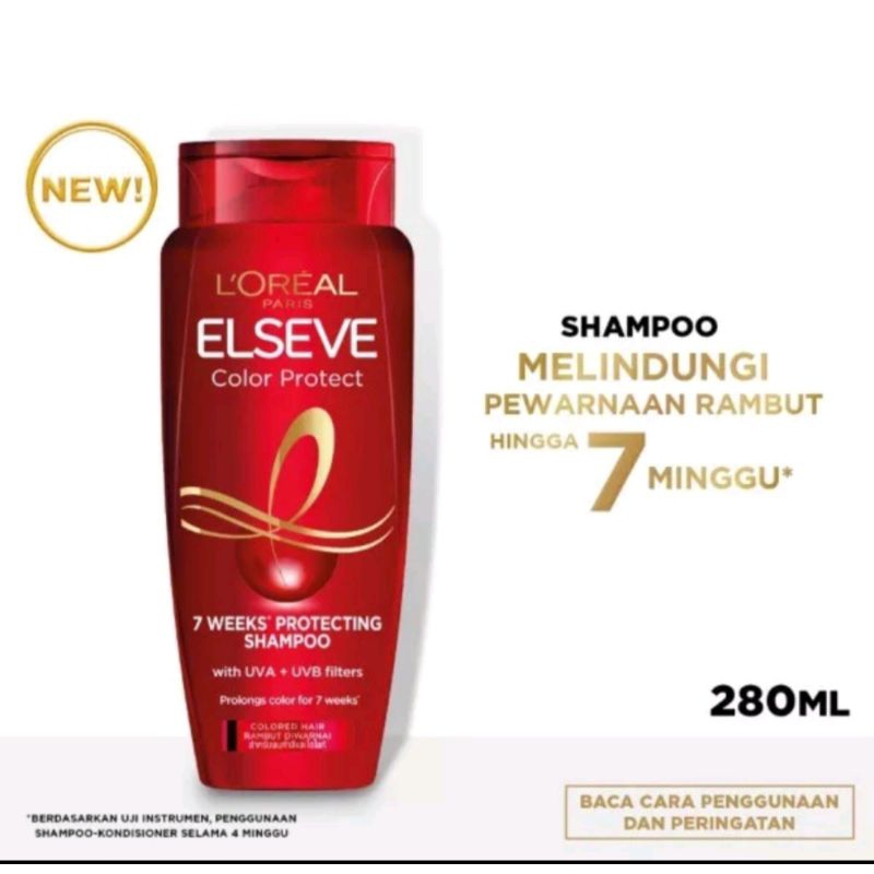 (New_life) Loreal Elseve Color Protect Shampo 280ml