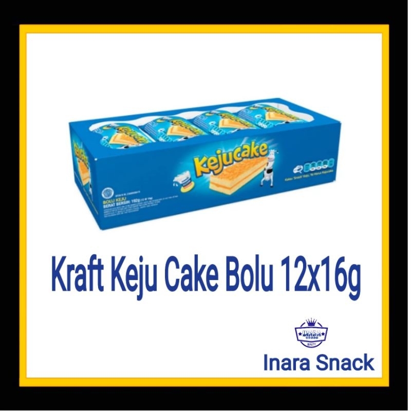 

Kraft Keju Cake Bolu Keju 12x16g