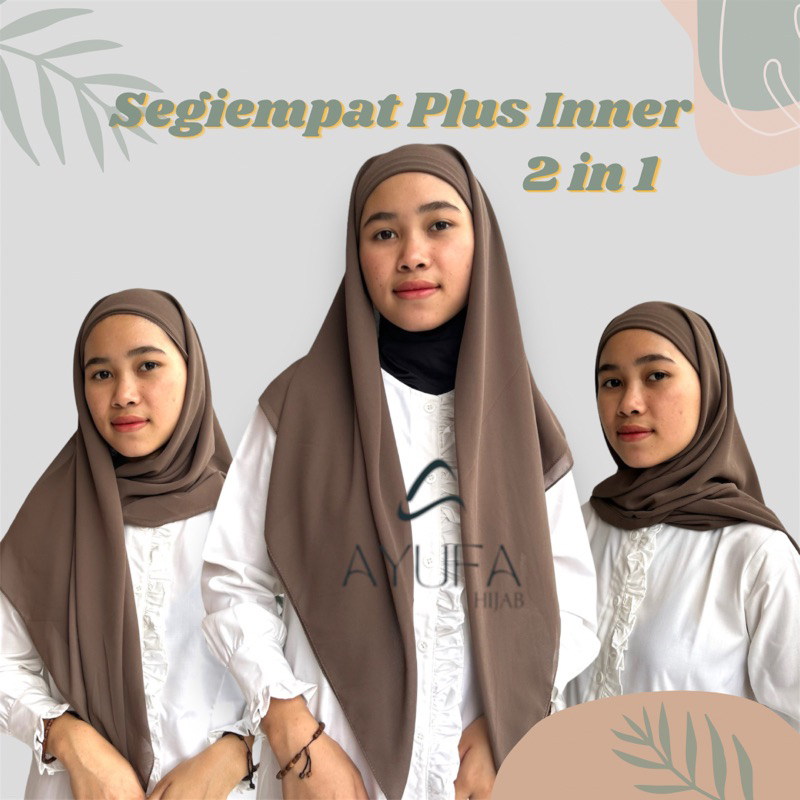 SEGIEMPAT PLUS INNER 2in1/SEGITIGA INNER 2IN1 CERUTY