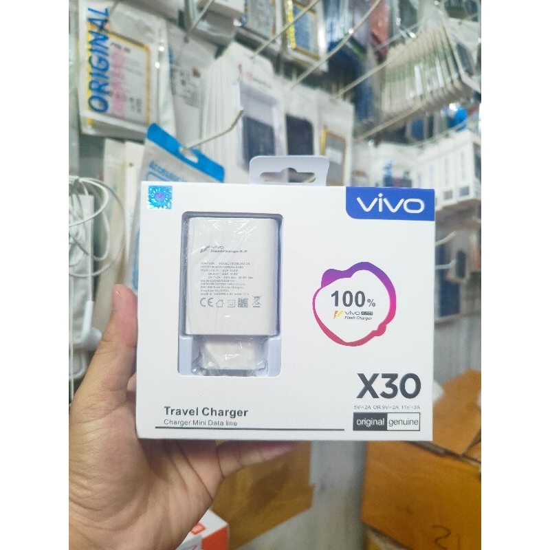 ORIGINAL NEW CHARGER VIVO X30 X50 V17 PRO Z1X / NEX FAST CHARGING ORIGINAL 100% USB C