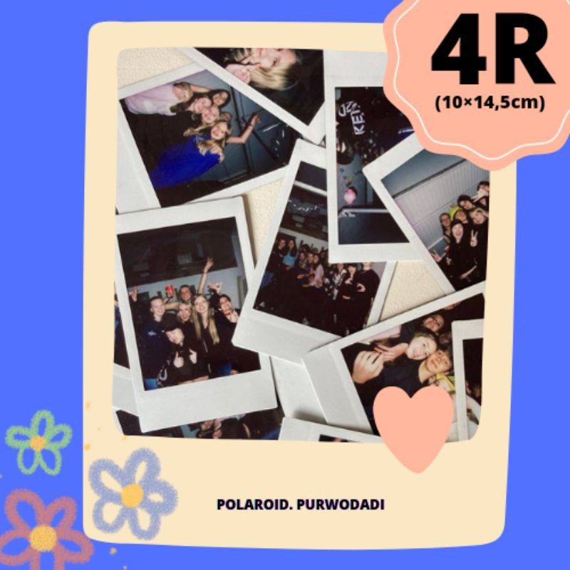 POLAROID 4R MURAH (GLOSSY PHOTO PAPER)