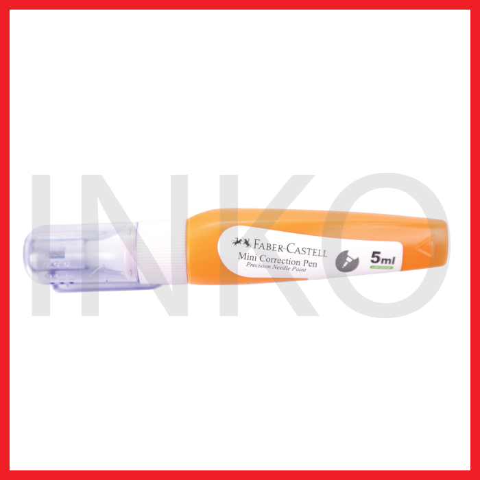 

FABER CASTELL CORRECTION PEN MINI BAR ORANGE 5ML