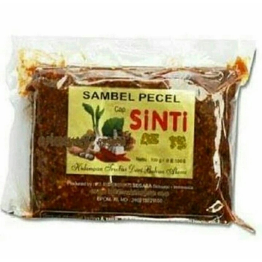 

Sambal pecel sinti 100 gr